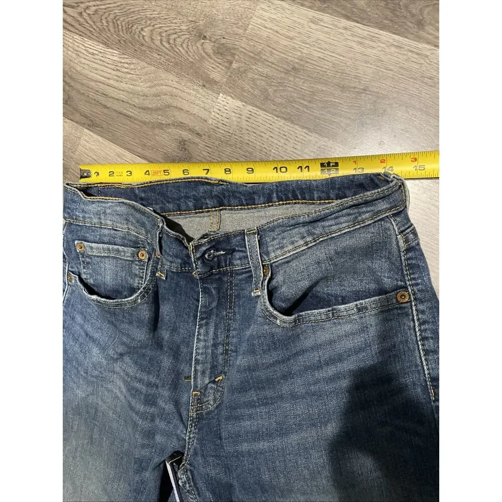 Levis 559 Jeans Mens 31x32 Blue Denim Cotton Faded Straight Workwear Adult